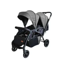 Kidilo twin stroller LB200 (Gray)