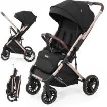 Kidilo 6530 Pro two way reversible handle stroller in parent facing mode