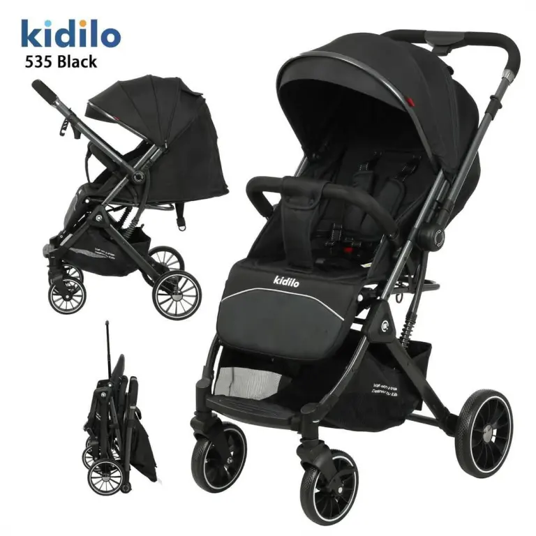 Kidilo 535 Baby Stroller Flip Arm