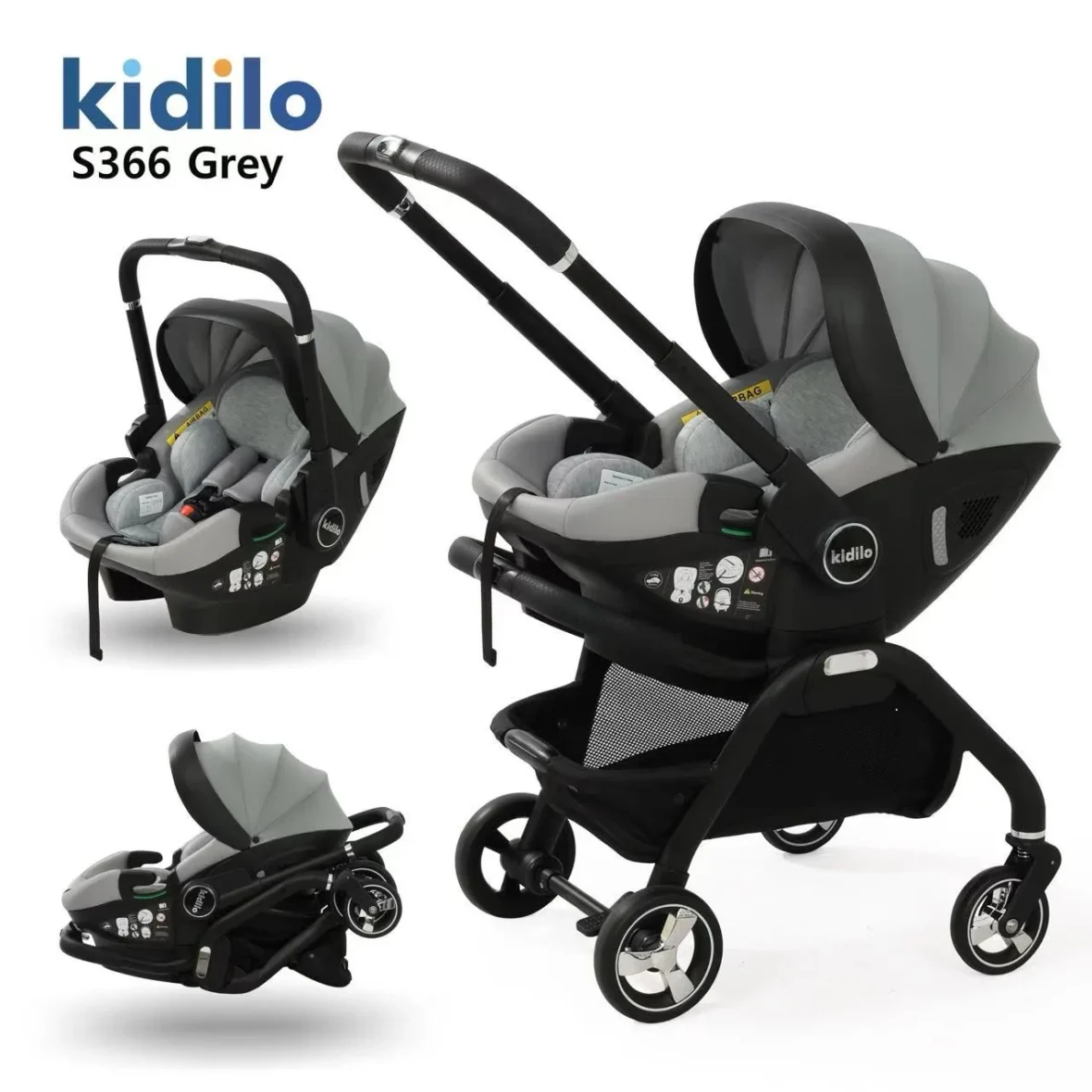 Kidilo Carseat Stroller S366