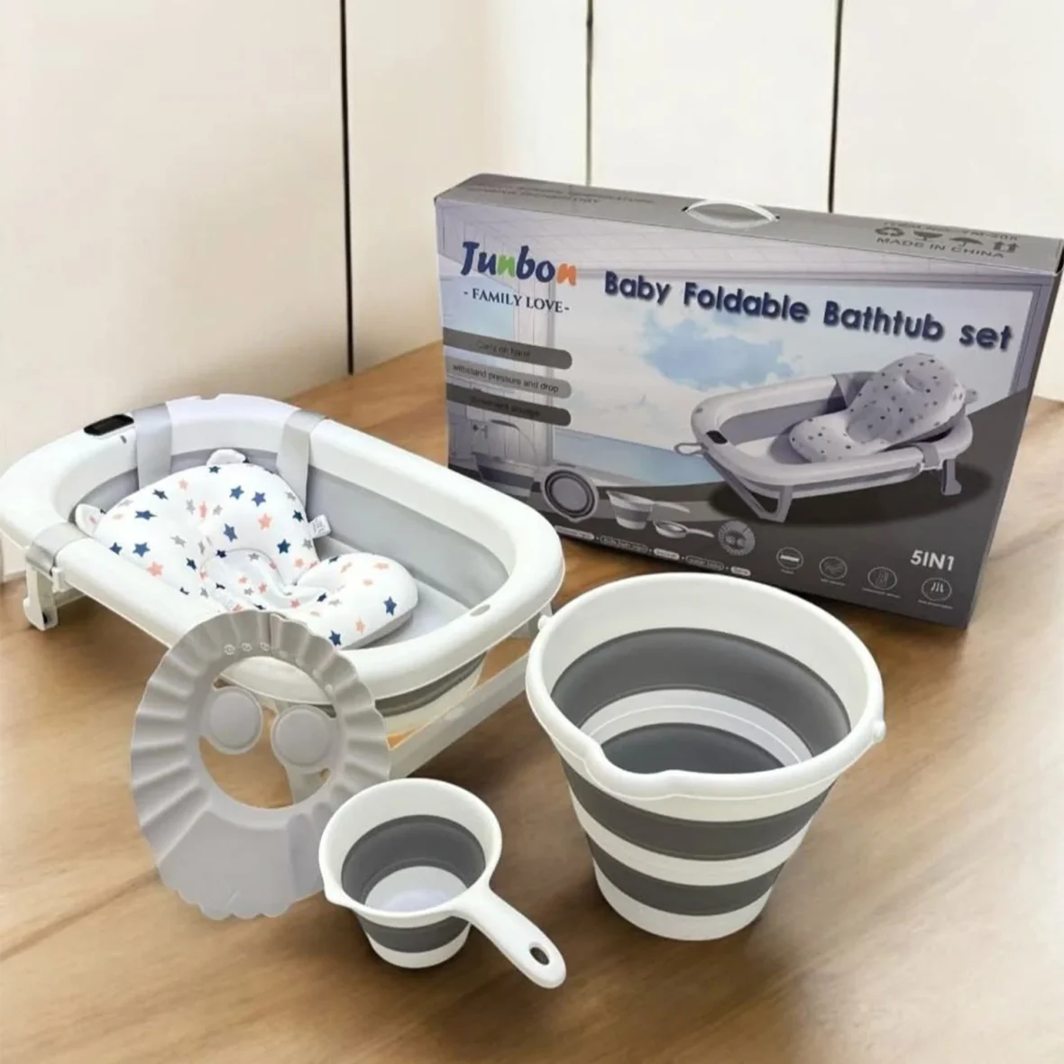 Shower Baby Set Junbon 5in1