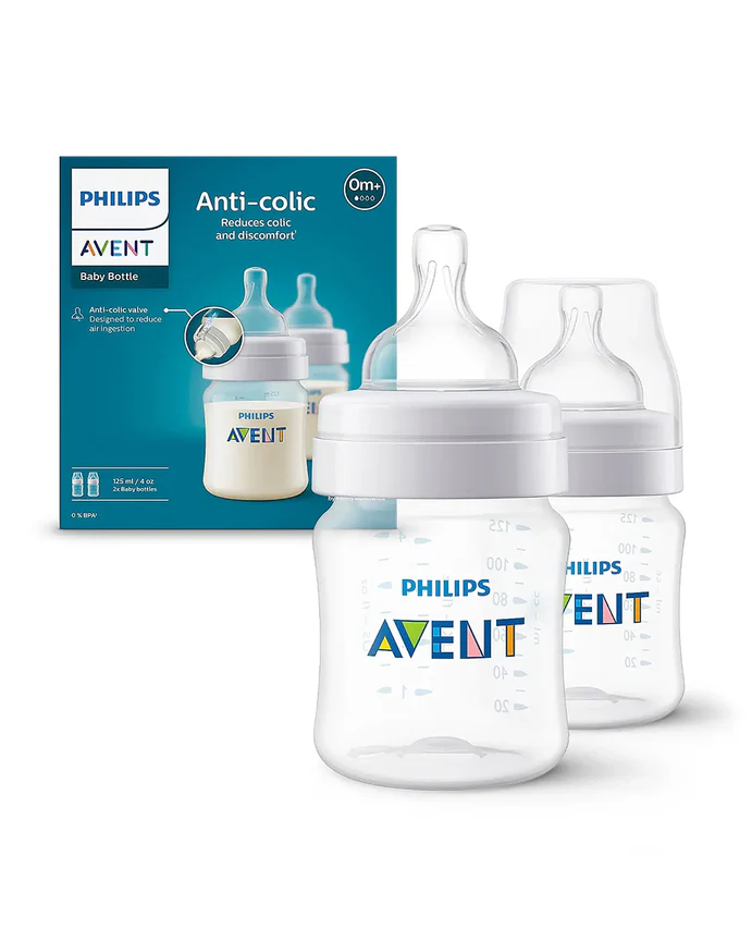 Philips Avent Anti-colic baby Bottle – (0M+) 125ml – 2Pack