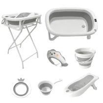 Newborn-Bathtub-Play-Set-Stand-Bathing-Set-baby-Bath-7-in-1-Foldable-Baby-Bath-Set-3
