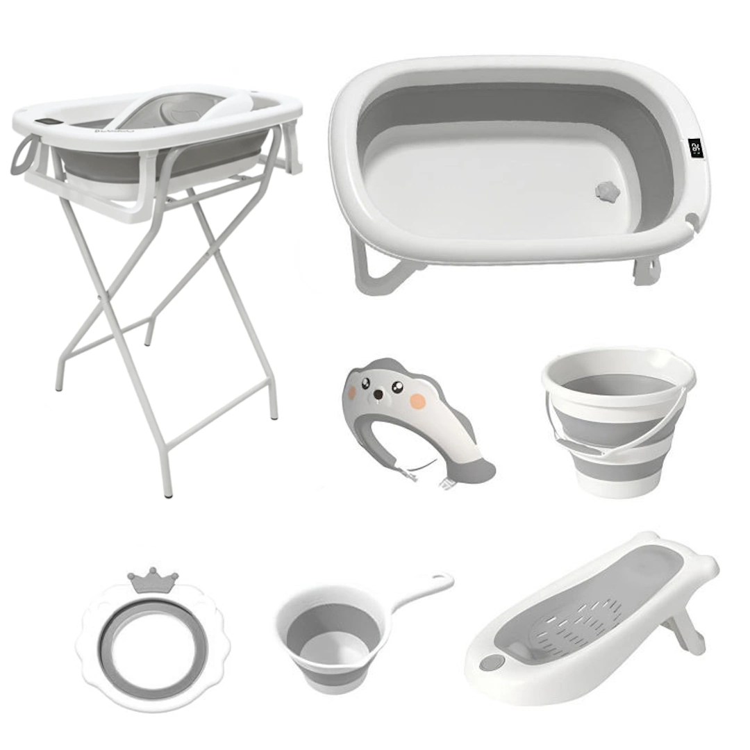 7in1 Baby Foldable Bathtub Set