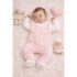 Elegant Pink Baby Romper for Girls
