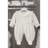 Elegant White Baby Romper for Girls