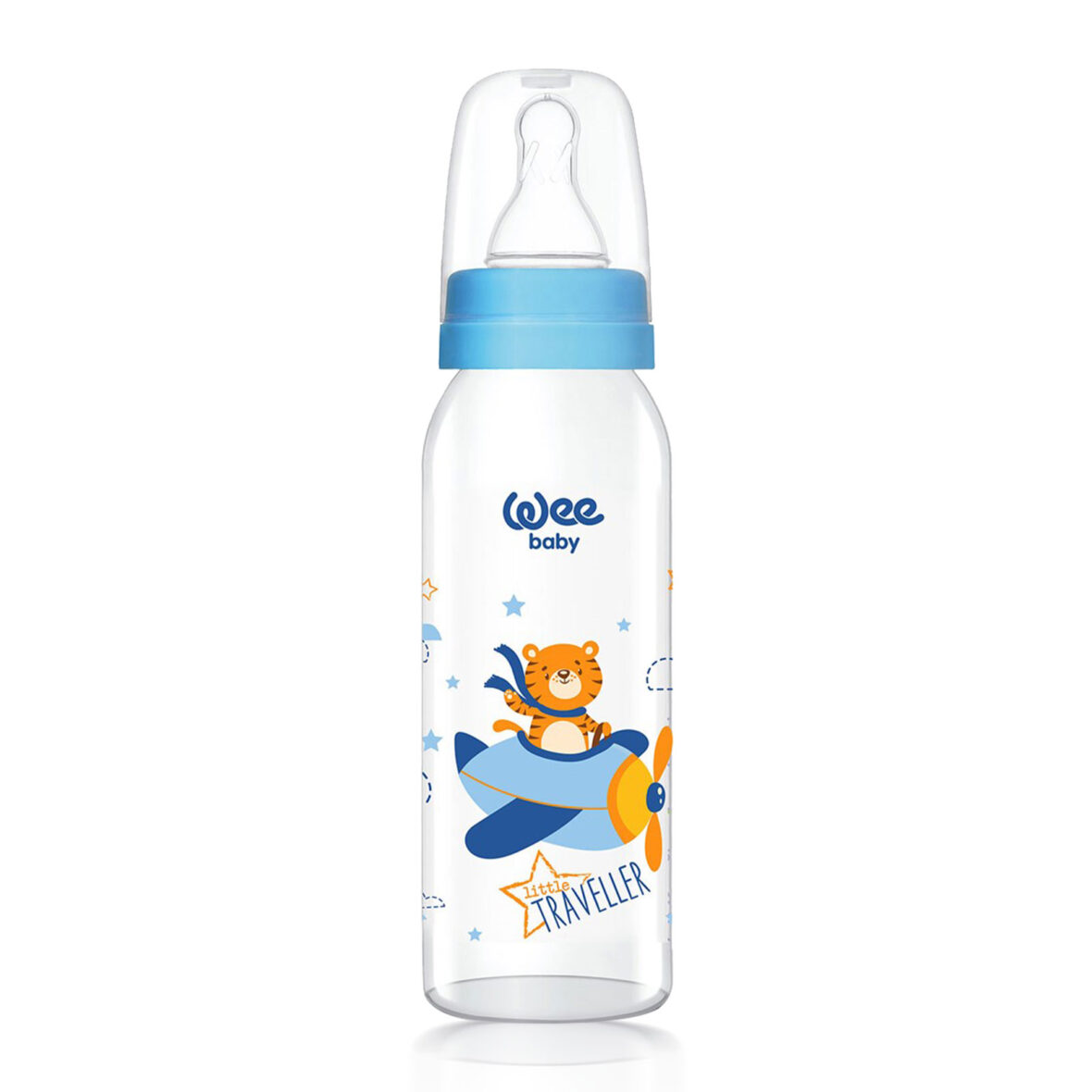 Wee Baby Classic Glass Feeding Bottle 0-6 Months – 250ML
