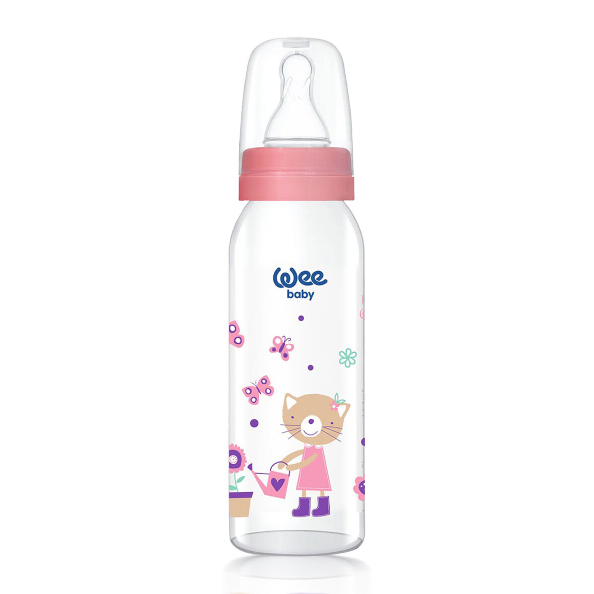 Wee Baby Classic Glass Feeding Bottle 0-6 Months – 250ML