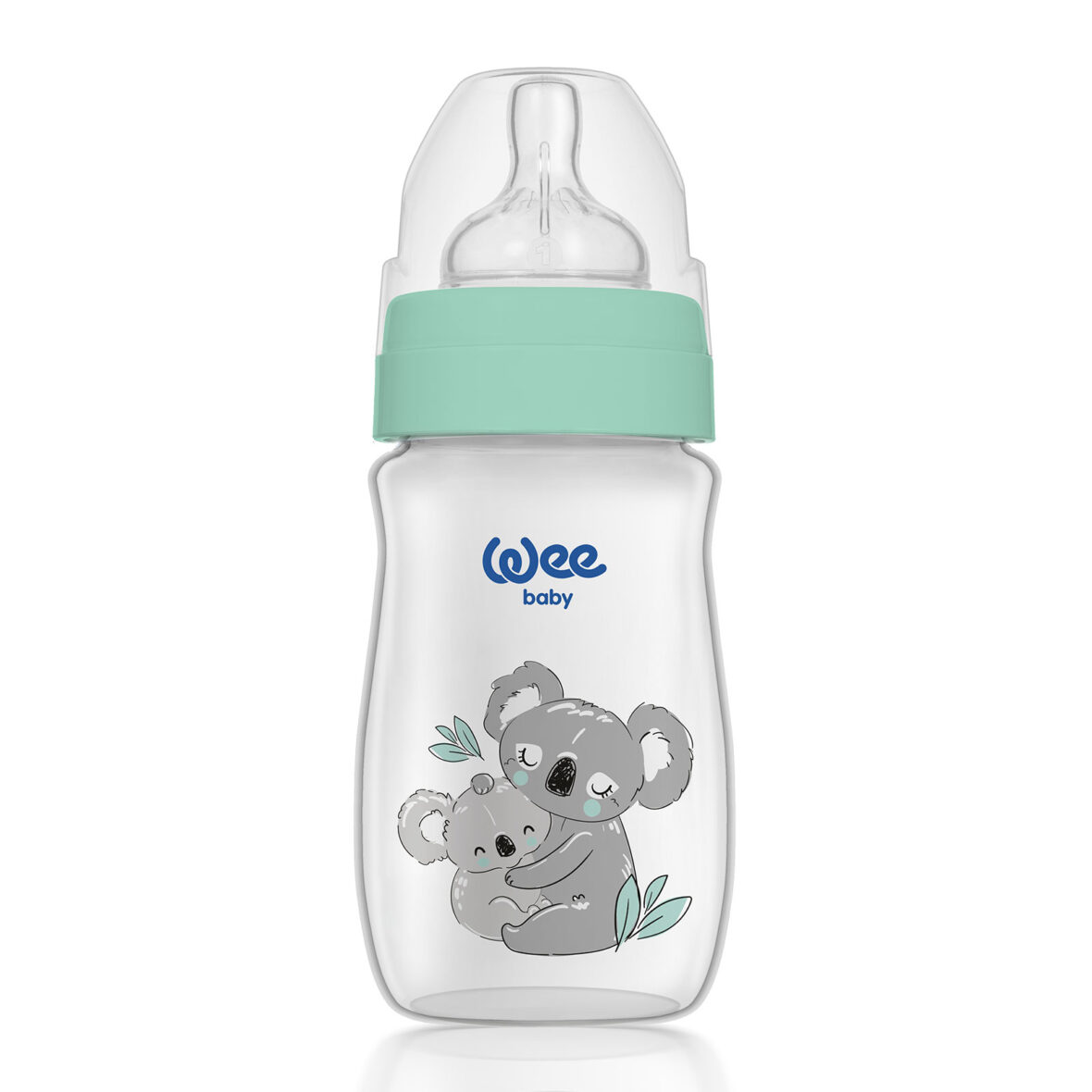 Wee Baby Wide Mouth Safari PP Feeding Bottle 0-6 Months – 250 ML