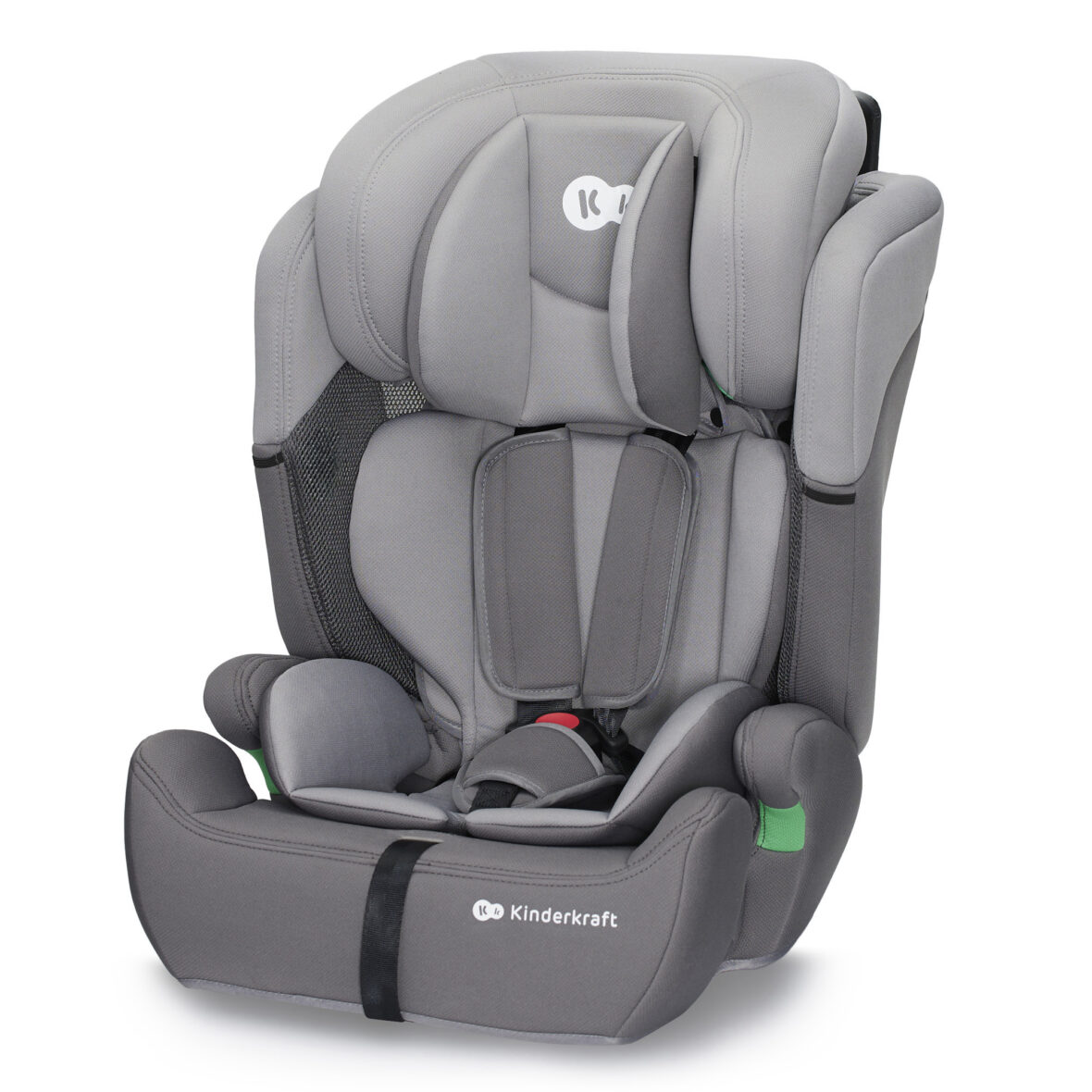 Kinderkraft COMFORT UP i-Size Car Seat From 15 Months to 12 Years (76–150 cm) – Gray