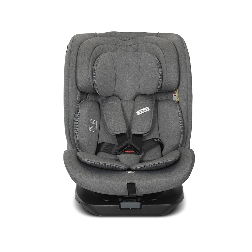 Lorelli RODEO i-Size 360° ISOFIX Car Seat 40–150 cm – Grey