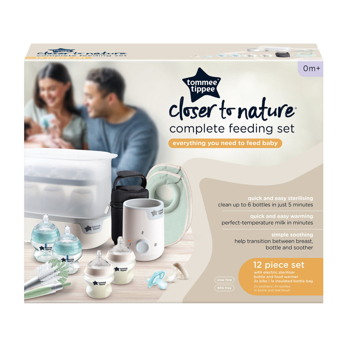 Tommee Tippee Complete Feeding Kit – 12 Pieces
