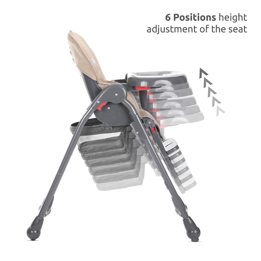 DULCE-6 positions height adjustment of the seat