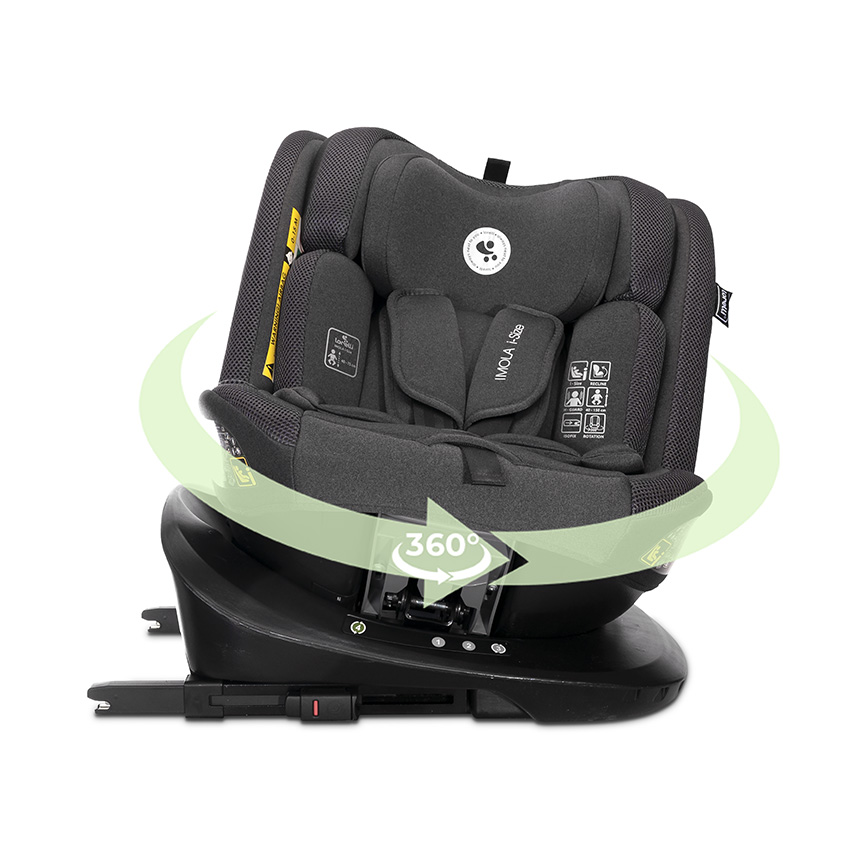 Lorelli IMOLA i-Size 360° ISOFIX Car Seat 40–150 cm – Black