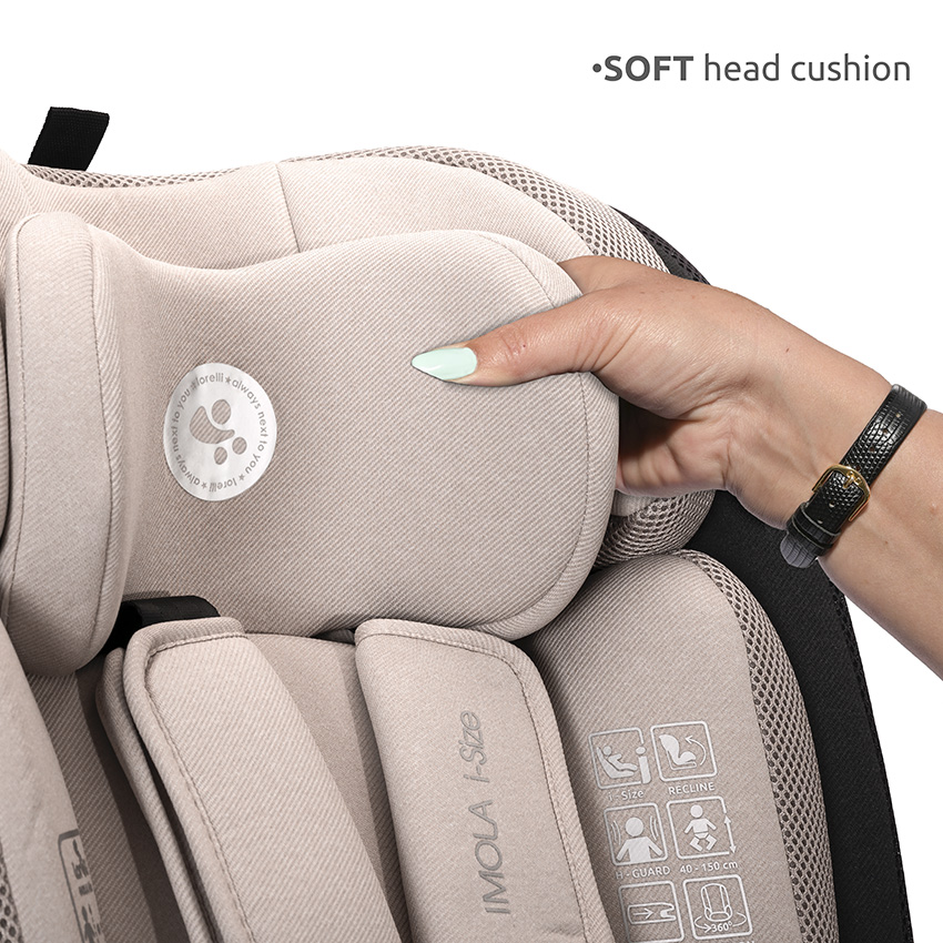 IMOLA i-Size 40-150 CM ISOFIX_Soft head cushion