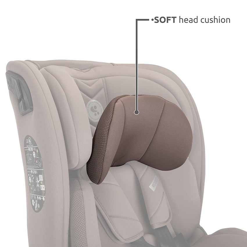 Rodeo iSize_Soft head cushion
