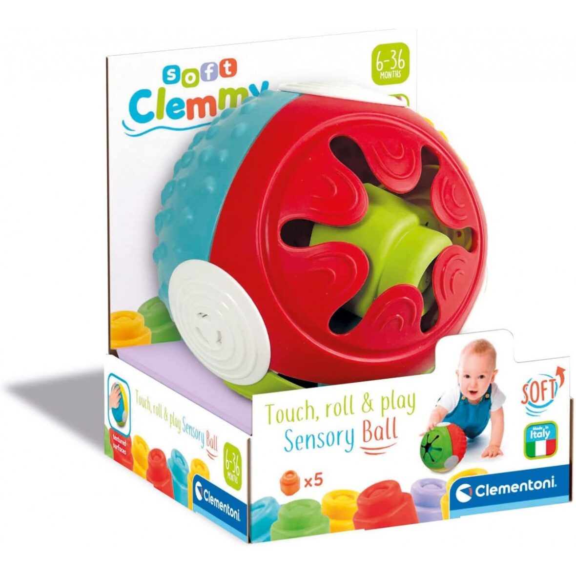 Clemmy Touch & Play Sensory Ball
