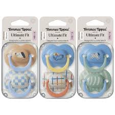 Tommee Tippee Ultimate Fit Silicone Soothers 6-18 Months (Pack of 2)
