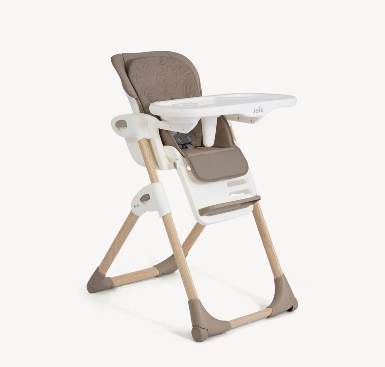 Joie Mimzy Recline High Chair Strata Acorn Wood – Adjustable Reclining High Chair