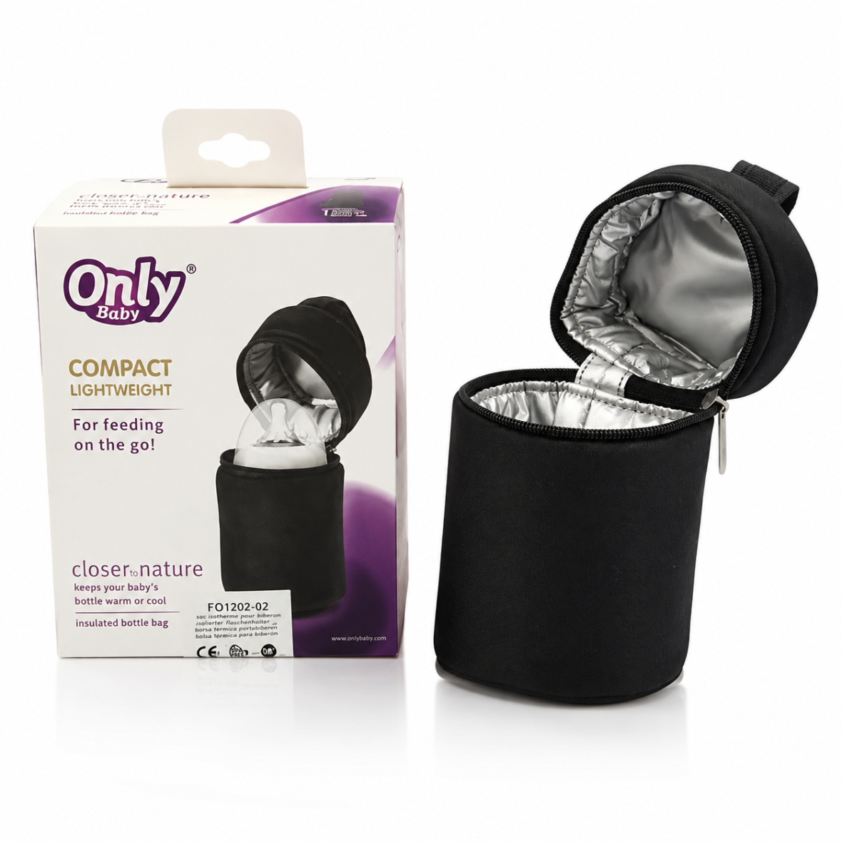 Only Baby Insulated Bottle Bag – Compact & Lightweight Baby Bottle Holder