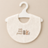 Baby Cotton Bib – Soft Bib with Cute Bunny Embroidery