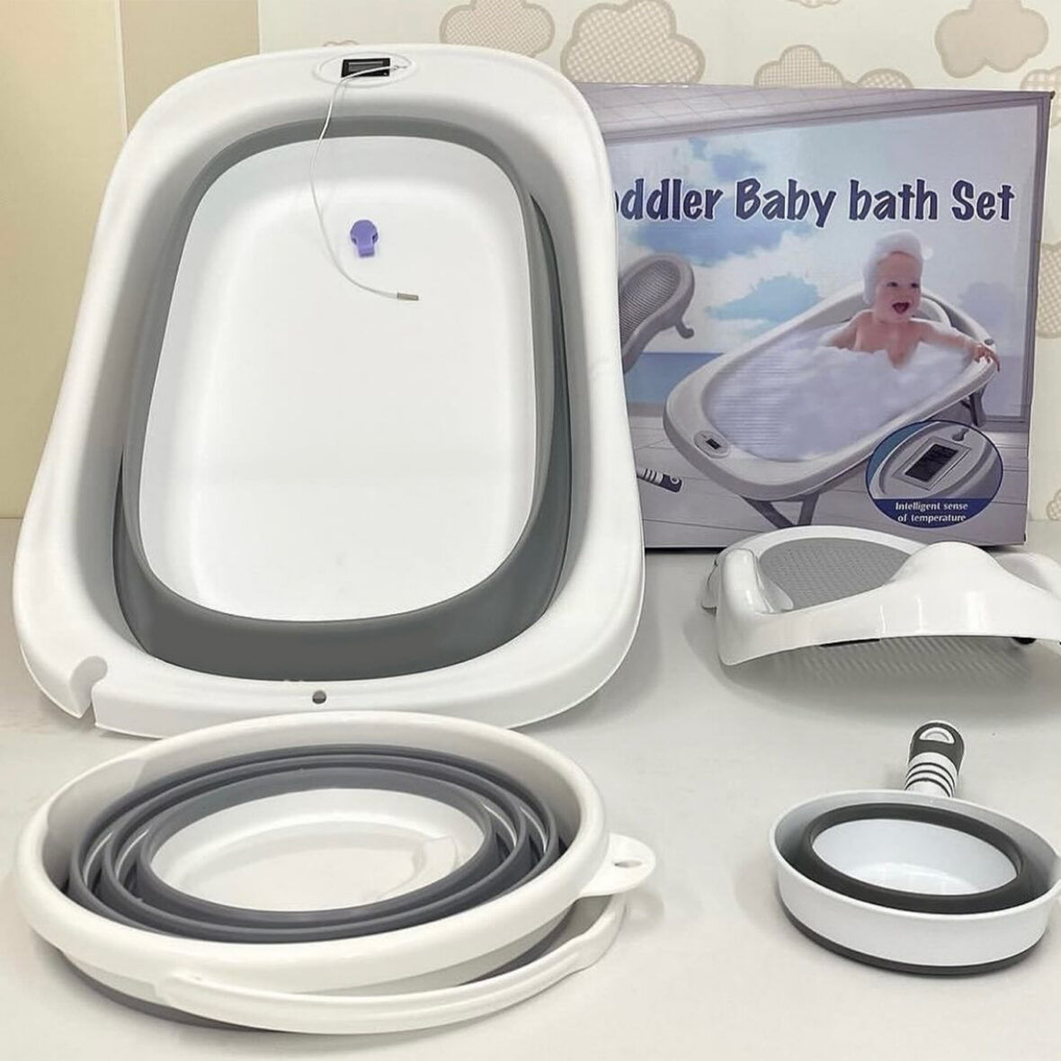 Junbon-Newborn-to-Toddler-BabyBath-Set-4-PCs8