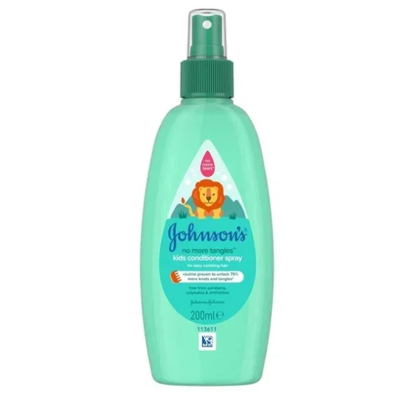 Johnson’s Kids Conditioner Spray 200ml – No More Tangles