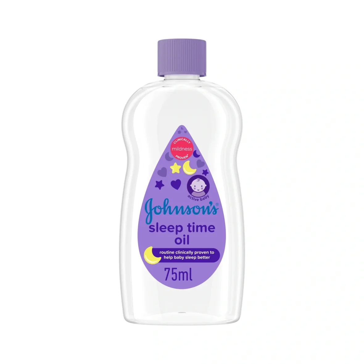 Johnson’s Sleep Time Baby Oil 75ml – Moisturizing Care