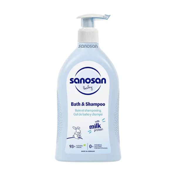 Sanosan Baby Bath & Shampoo – 500 ml